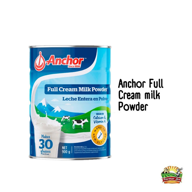 Anchor Full Cream Milk Powder "PICKUP FROM FARMER JOE SUPERMARKET UPOLU ONLY" Farmer Joe Supermarket 