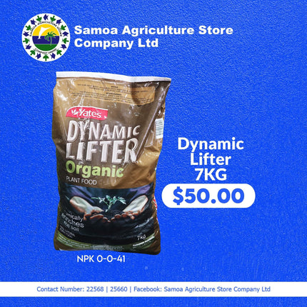 Dynamic Lifter 7kg "PICK UP AT SAMOA AGRICULTURE STORE CO LTD VAITELE AND SALELOLOGA SAVAII" Samoa Agriculture Store Company Ltd 