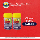Clonex 50ML "PICK UP AT SAMOA AGRICULTURE STORE CO LTD VAITELE AND SALELOLOGA SAVAII" Samoa Agriculture Store Company Ltd 