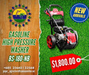 Gasoline High Pressure Washer BS-180-NB "PICK UP AT SAMOA AGRICULTURE STORE CO LTD VAITELE AND SALELOLOGA SAVAII" Samoa Agriculture Store Company Ltd 