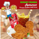 4 PCS Chicken n Chips Combo "PICKUP FROM HUNGRY FRANKS, UPOLU ONLY" Hungry Franks 