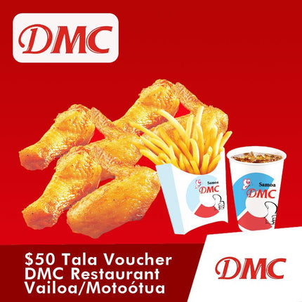 $50 Tala Meal Voucher at DMC SAVAII ONLY DMC SAVAII 