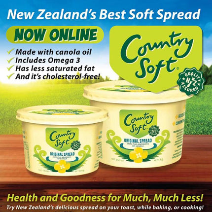 Anchor Country Soft Spread 1kg 3 Pack "PICKUP FROM AH LIKI WHOLESALE" Ah Liki Wholesale 