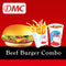 Beef Burger Combo "PICKUP FROM DMC VAILOA ONLY" DMC 