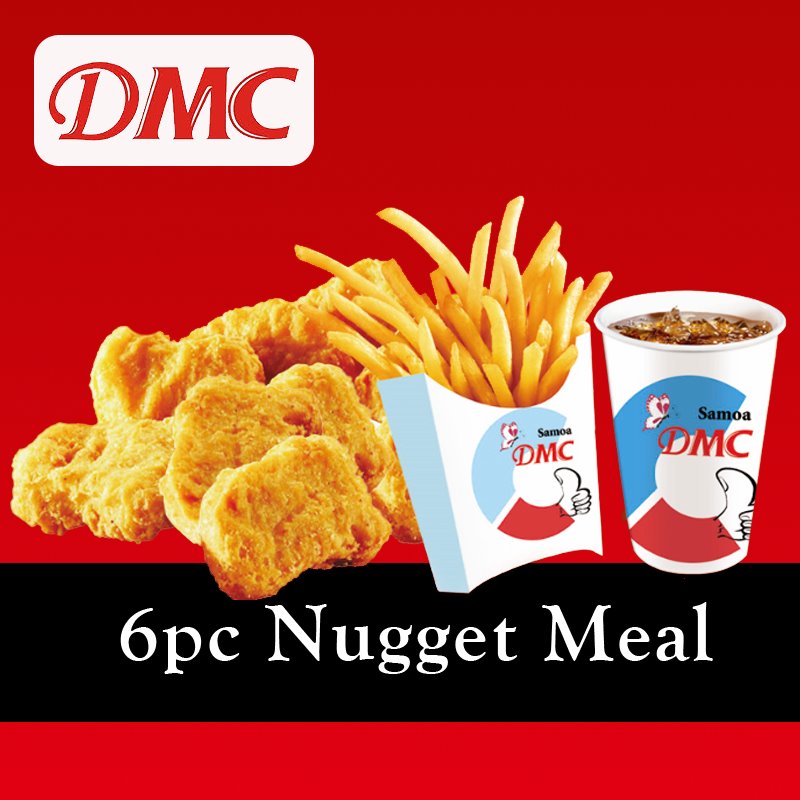 Chicken Nuggets Combo 6pcs "PICKUP FROM DMC VAILOA ONLY" DMC 