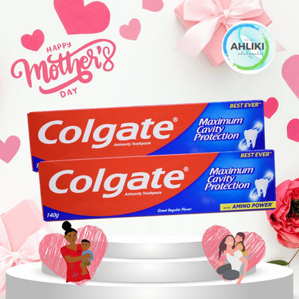 Colgate Regular Toothpaste 12PACK x 140g (95mls) "PICKUP FROM AH LIKI WHOLESALE" Personal Hygiene Ah Liki Wholesale 