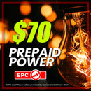 Prepaid Power Voucher - $70 Tala - Must provide Meter Number + Reg. Name to avoid delays (Supplied by Samoamarket.com, only during Working Hours) Power Vouchers 