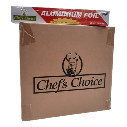 Chefs Choice Aluminium Foil 24 By 25ft "PICKUP FROM AH LIKI WHOLESALE" Kitchen Ah Liki Wholesale 