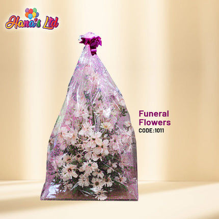 Funeral Flowers "PICK UP AT HANA'S LIMITED TAUFUSI" Faalavelave Hana's Limited 