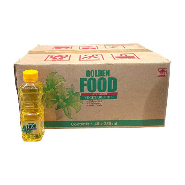 Golden Food Cooking Oil 250mls x 48 "PICKUP FROM AH LIKI WHOLESALE" Condiments & Oils Ah Liki Wholesale 