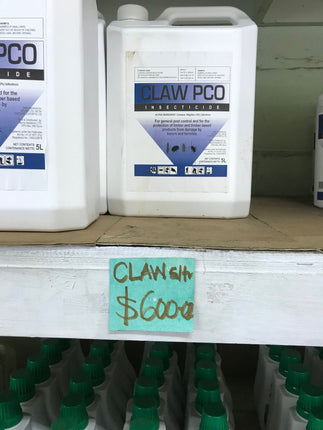 Claw Pco Insecticide 5Liter "PICK UP AT AGRICULTURE STORE VAITELE ONLY" Samoa Agriculture Store Company Ltd 