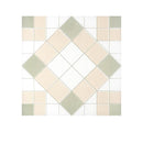 Tile Floor Ceramic Glossy Finish 300x300mm [12x12"] 17pcs