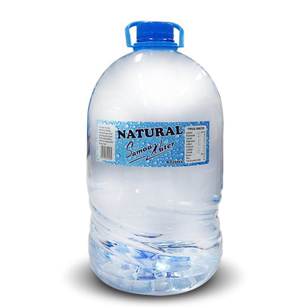 Natural Samoa Water 6 Litre Bottle "PICKUP FROM AH LIKI WHOLESALE" Ah Liki Wholesale 