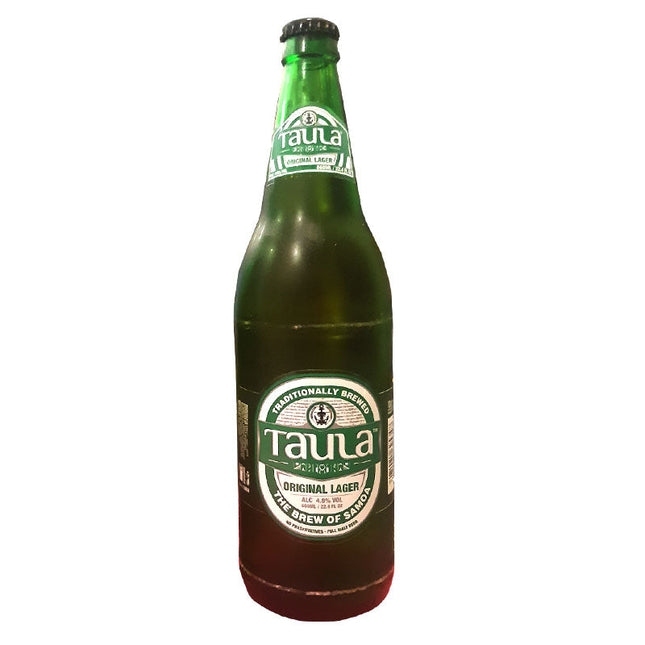 Samoa Taula Beer Large Original 4.9% 660mls By 12 "PICKUP FROM AH LIKI WHOLESALE" Beverages Ah Liki Wholesale 