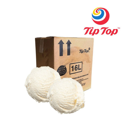 Tip Top Vanilla Ice Cream 16ltrs By 1 [NOT AVAIL. AT TAUFUSI & VAITELE] "PICKUP FROM AH LIKI WHOLESALE" Ah Liki Wholesale 