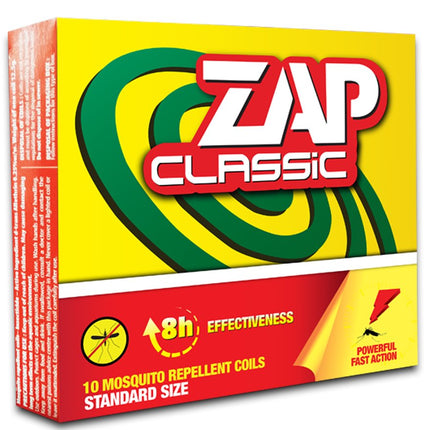 ZAP Mosquito Coil Classic 60 x 5 dbl coil "PICKUP FROM AH LIKI WHOLESALE" Ah Liki Wholesale 
