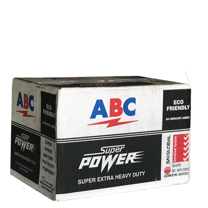 ABC Sz.D Battery 12inners x 2Dz - 710071 "PICKUP FROM AH LIKI WHOLESALE" - Samoamarket.com