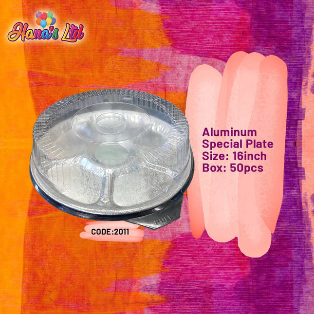 Aluminum Special Plate Size: 16inch Box:50pcs "PICK UP AT HANA'S LIMITED TAUFUSI" - Samoamarket.com