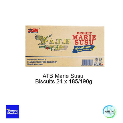 ATB Marie Susu Biscuits 24x185g "PICKUP FROM AH LIKI WHOLESALE" - Samoamarket.com