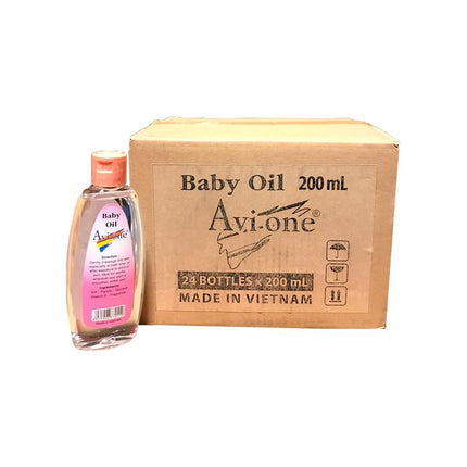 AVI One Baby Oil 12x200mls [NOT AVAIL AT TAUFUSI & VAITELE] "PICKUP FROM AH LIKI WHOLESALE" - Samoamarket.com