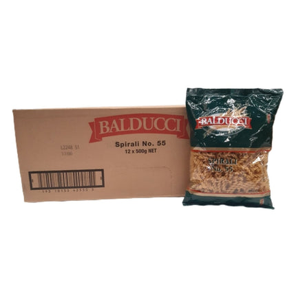 Balducci Spirali Assorted 500g x 12 [NOT AVAIL AT VAITELE & TAUFUSI] "PICKUP FROM AH LIKI WHOLESALE" - Samoamarket.com