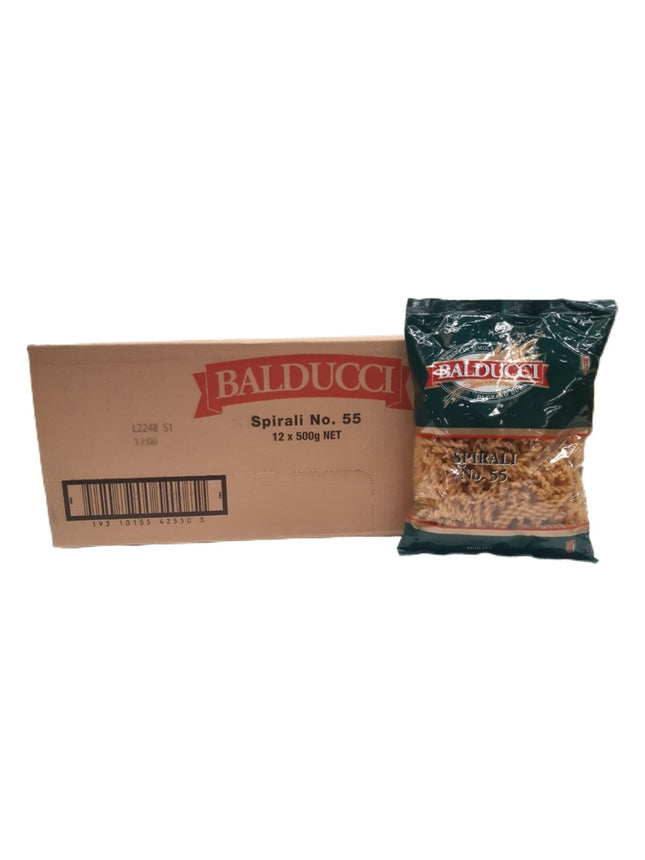 Balducci Spirali 500g x 12 "PICKUP FROM AH LIKI WHOLESALE" Noodles Ah Liki Wholesale 