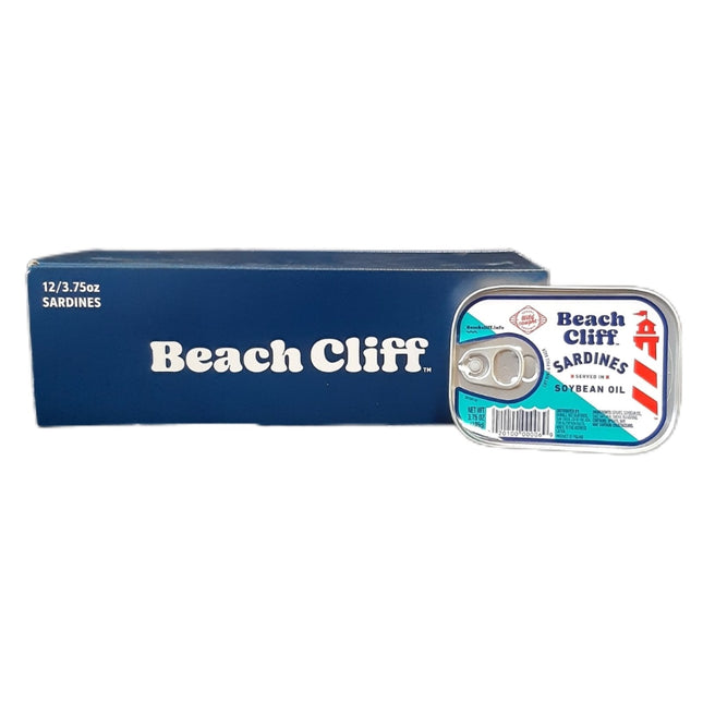 Beach Cliff Oil Sardine 106g 12PACK "PICKUP FROM AH LIKI WHOLESALE" - Samoamarket.com
