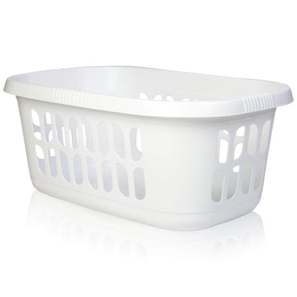BASKET LAUNDRY 35L WHITE L&C - Substitute if sold out "PICKUP FROM BLUEBIRD LUMBER & HARDWARE" Bluebird Lumber 