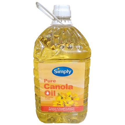 Simply Pure Canola Oil 5Ltr "PICKUP FROM AH LIKI WHOLESALE" Ah Liki Wholesale 