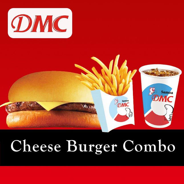 Cheese Burger Combo "PICKUP FROM DMC UPOLU VAILOA, MOTOOTUA OR FUGALEI" - Samoamarket.com