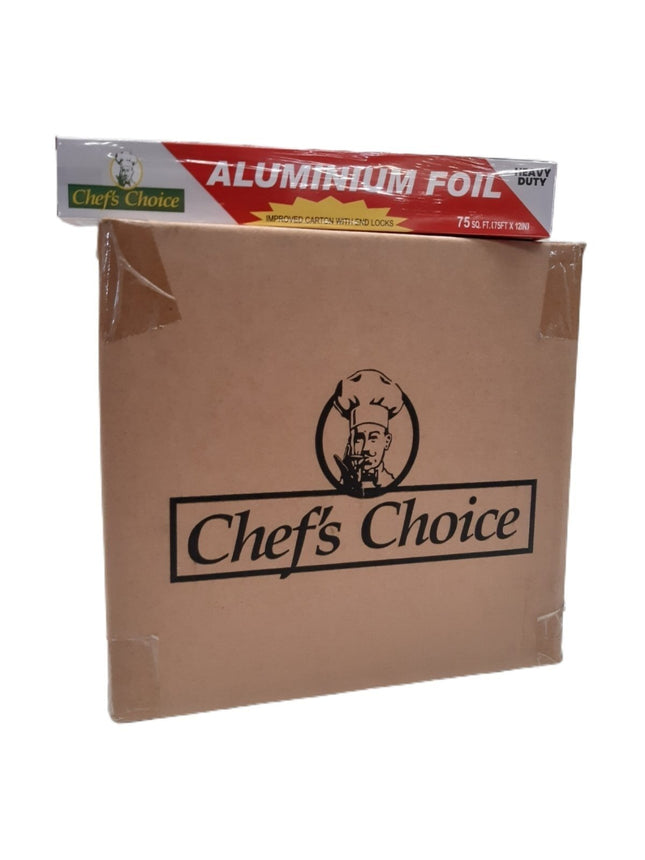Chefs Choice Best Aluminium Foil 25ft 24PACK "PICKUP FROM AH LIKI WHOLESALE" - Samoamarket.com
