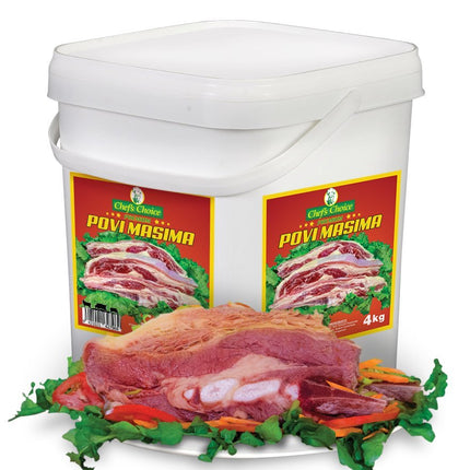 Chefs Choice Povi Masima 4kg Pail "PICKUP FROM AH LIKI WHOLESALE" - Samoamarket.com