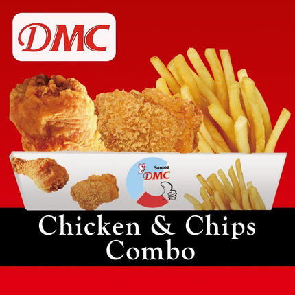 Chicken & Chips with Large Drink "PICKUP FROM DMC SAVAII ONLY" - Samoamarket.com