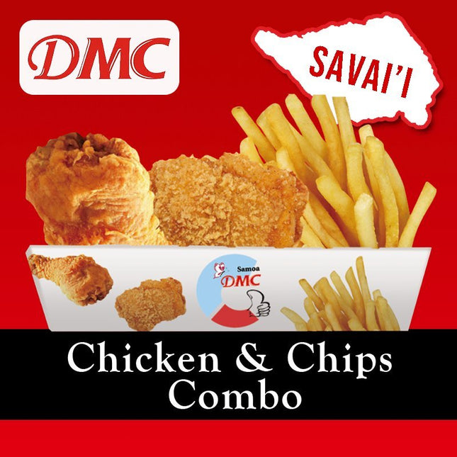Chicken & Chips with Large Drink "PICKUP FROM DMC SAVAII ONLY" - Samoamarket.com