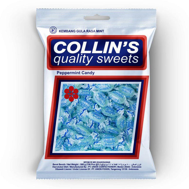 Collin's Quality Peppermints Candy 500gm "PICKUP FROM FARMER JOE SUPERMARKET VAITELE ONLY" - Samoamarket.com