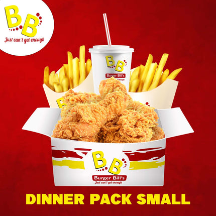 Dinner Pack Small "PICKUP FROM BURGER BILLS VAITELE ONLY" - Samoamarket.com