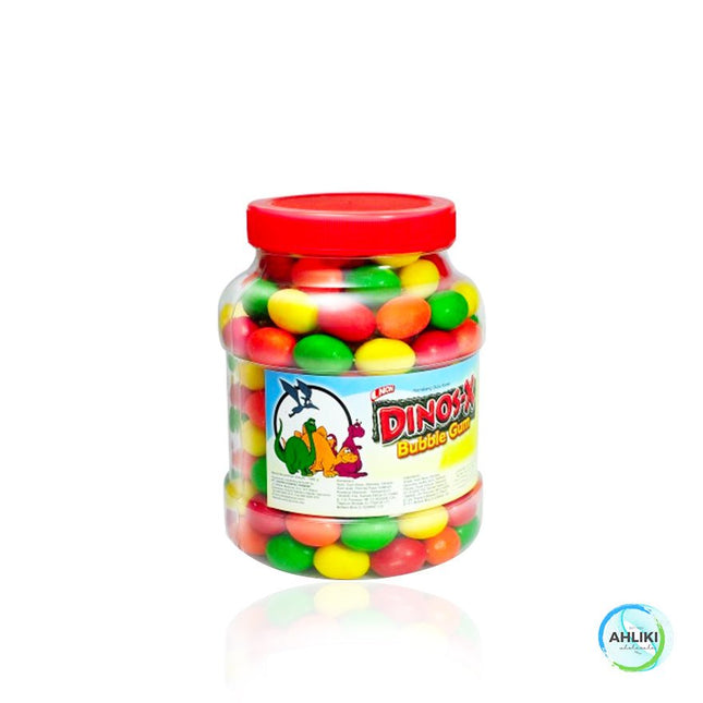Dinos X Bubble Gum 60pcs By 6 Jar [AVAILABE AT TAUFUSI ONLY] "PICKUP FROM AH LIKI WHOLESALE" - Samoamarket.com