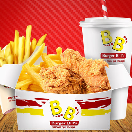 Double Tap Meal with Large Drink "PICKUP FROM BURGER BILLS VAITELE ONLY" - Samoamarket.com