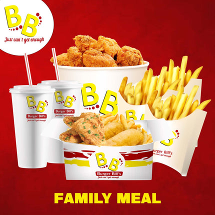 Family Meal Deal "PICKUP FROM BURGER BILLS VAITELE ONLY" - Samoamarket.com