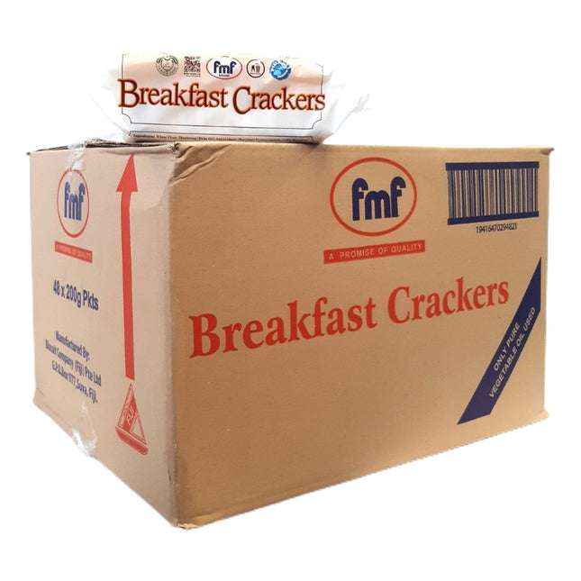 FMF Breakfast Crackers Full Case 48 Packs x 200g "PICKUP FROM AH LIKI WHOLESALE" - Samoamarket.com
