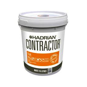 Hadrian Contractor Flat White 15 Litre "PICKUP FROM BLUEBIRD LUMBER & HARDWARE" - Samoamarket.com