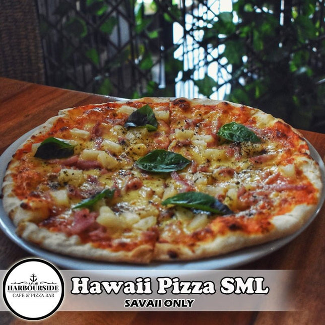 Hawaiian Pizza "PICK UP AT SAVAII HARBOURSIDE CAFE & PIZZA BAR ONLY" - Samoamarket.com