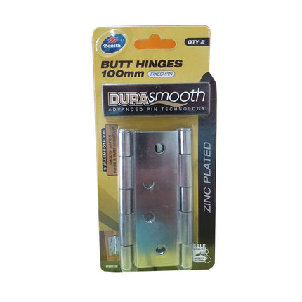 HINGE BUTT FP ZP 100mm 4" (CD2) ZENITH - Substitute if sold out "PICKUP FROM BLUEBIRD LUMBER & HARDWARE" - Samoamarket.com