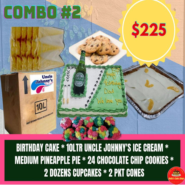 Holly's Cake Combo 2 "PICK UP AT VAITELE MARKET SHOP #R8, UPOLU" - Samoamarket.com