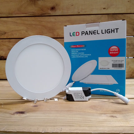 Led Small Power Panel Light (Round) 12W - Substitute if sold out 'PICKUP FROM BLUEBIRD LUMBER & HARDWARE' - Samoamarket.com