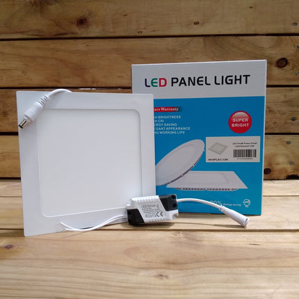 Led Small Power Panel Light (Square) 12W - Substitute if sold out 'PICKUP FROM BLUEBIRD LUMBER & HARDWARE' - Samoamarket.com