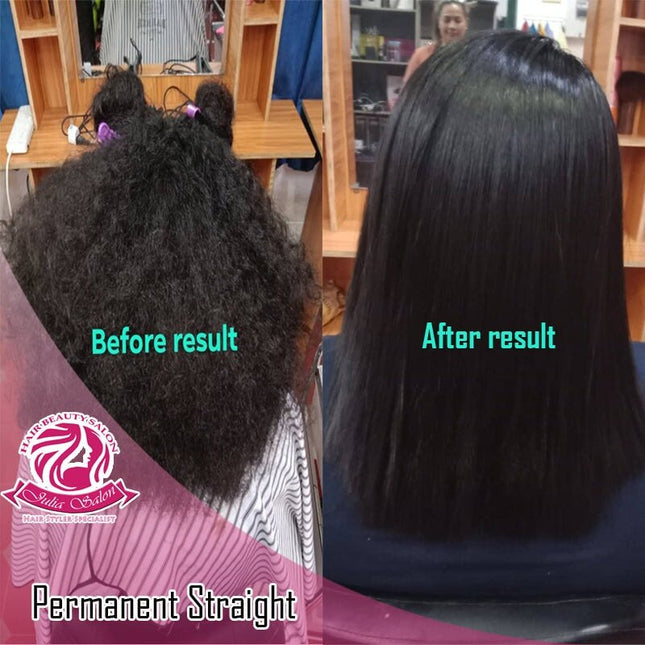 Permanent Straight "ORDERS PROCESS AT JULIA'S SALON VAITELE SHOP #22" - Samoamarket.com