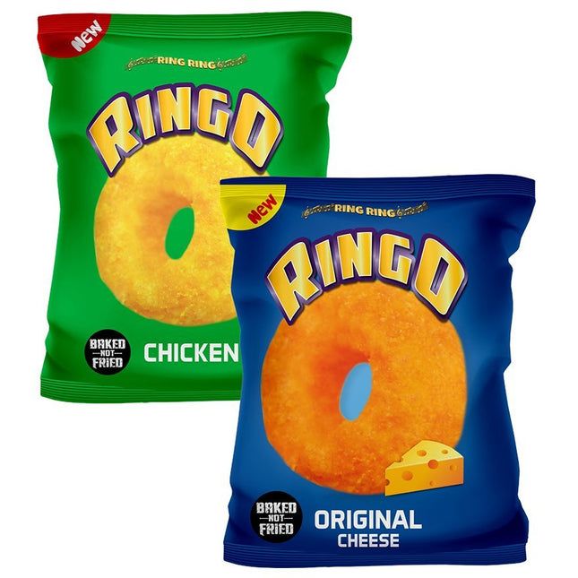 Ringo Cheese Snacks Full Case 50g x 24 "PICKUP FROM AH LIKI WHOLESALE" - Samoamarket.com
