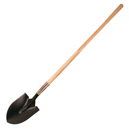 Round Point Shovel With Long Timber Handle - Substitute if sold out "PICKUP FROM BLUEBIRD LUMBER & HARDWARE" - Samoamarket.com