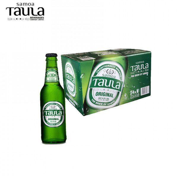 Samoa Taula Beer Original Small 330mls By 24 [NOT AVAIL AT HQ] "PICKUP FROM AH LIKI WHOLESALE" - Samoamarket.com